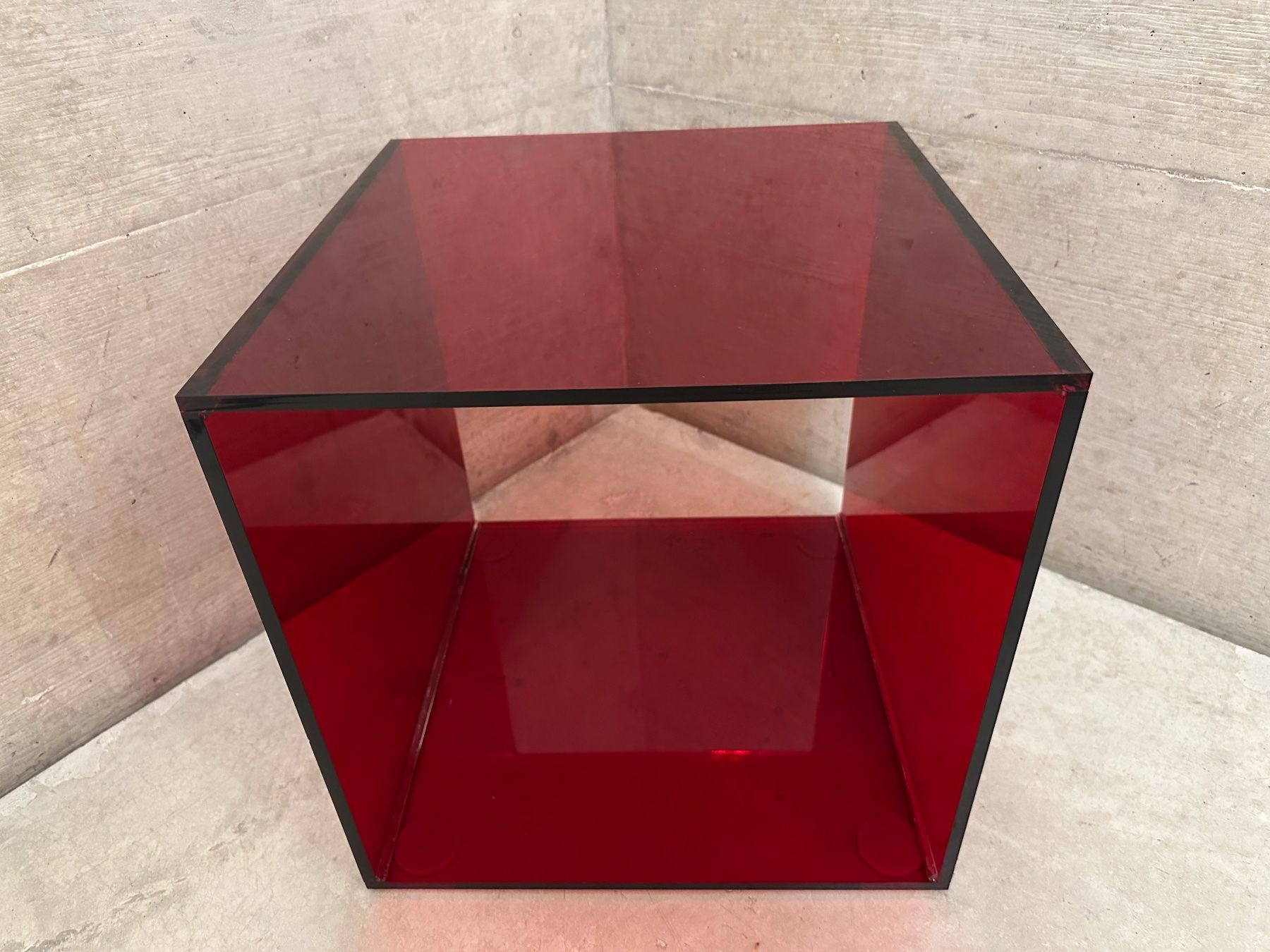 Tavoli: Cube side table plexiglass ❤ Beistelltisch Würfel Plexiglas – Usato da Zuerich venduto da mas925 3