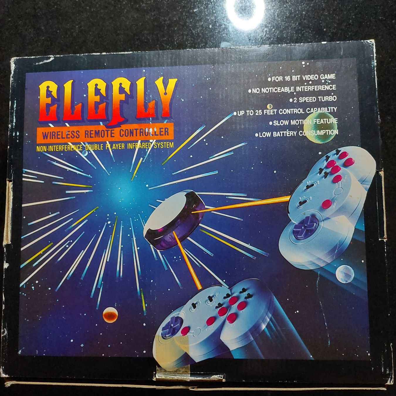 Controller: ELEFLY - WIRELESS REMOTE CONTROLLER - SUPER NINTENDO – Usato da Spiegel b. Bern venduto da Natix 1
