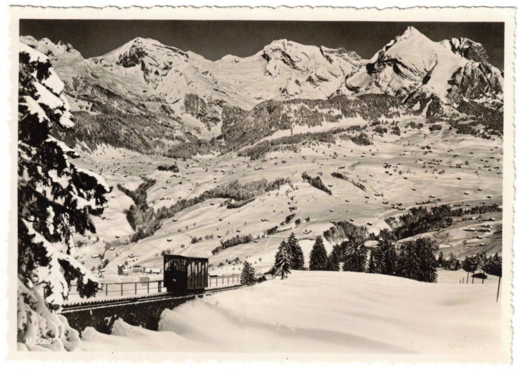 Cartoline postali: Unterwasser - Standseilbahn Iltios – Usato da Binningen venduto da Mountainrider