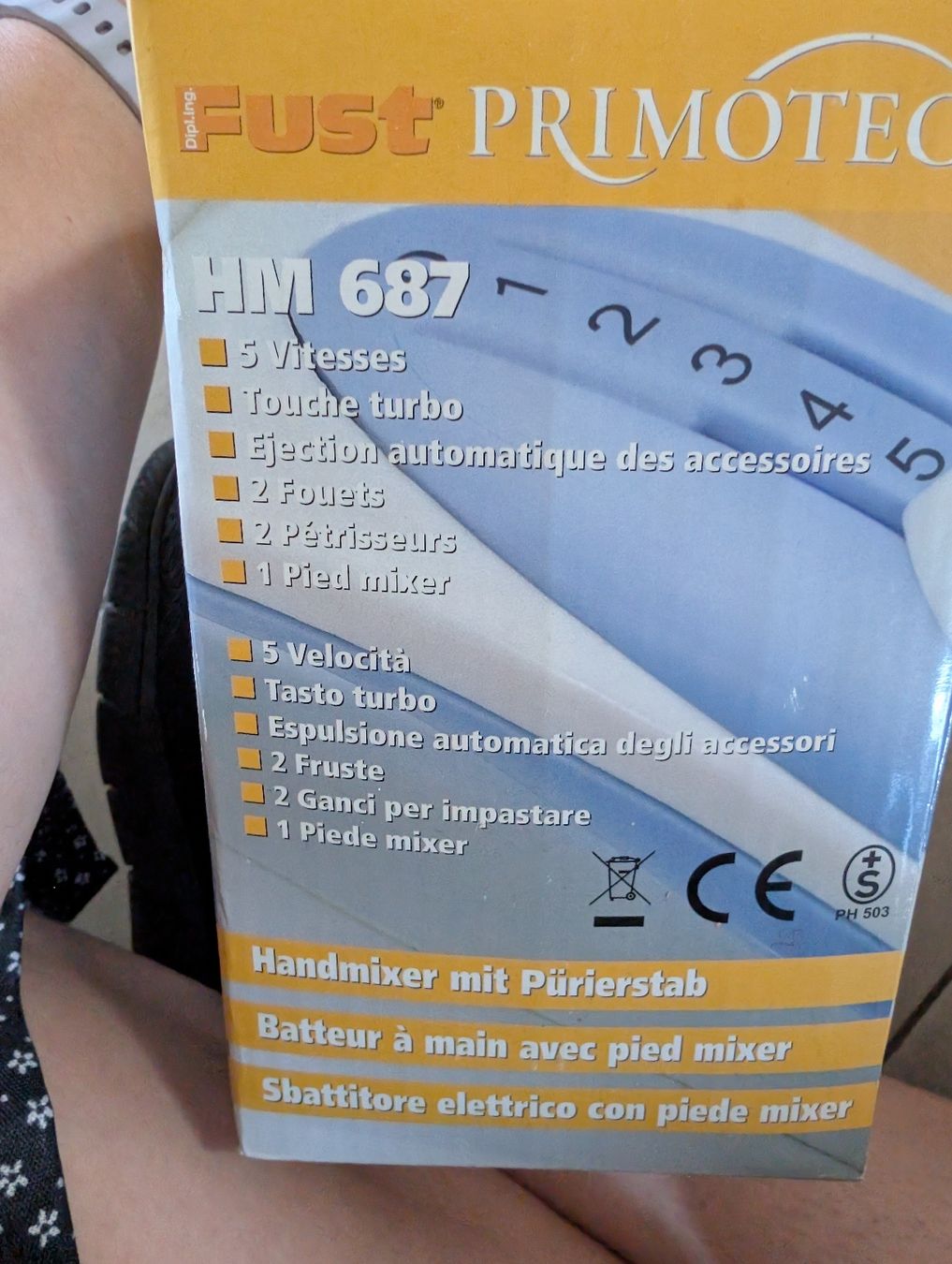 Primotecq Appareils de cuisine: Handmixer Neu  – Neuf (Voir description) à Bern par berneroberlaenderin 2