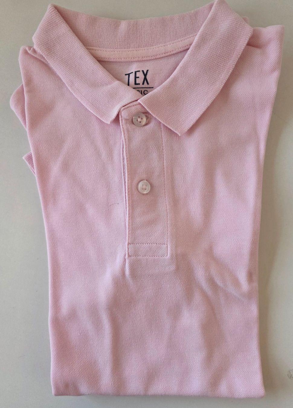 Polos: S 48 TEX Basic Men Poloshirt 100% Baumwolle rosa – Neuf (Voir description) à Dürnten par Bachtelrider_ 3