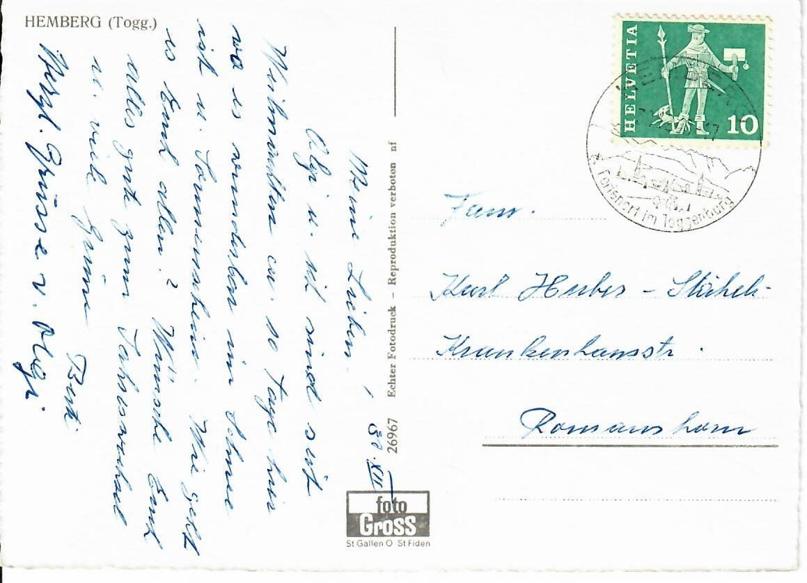 Cartes postales: Hemberg – D'occasion à Hochdorf par Ziegel-16 1