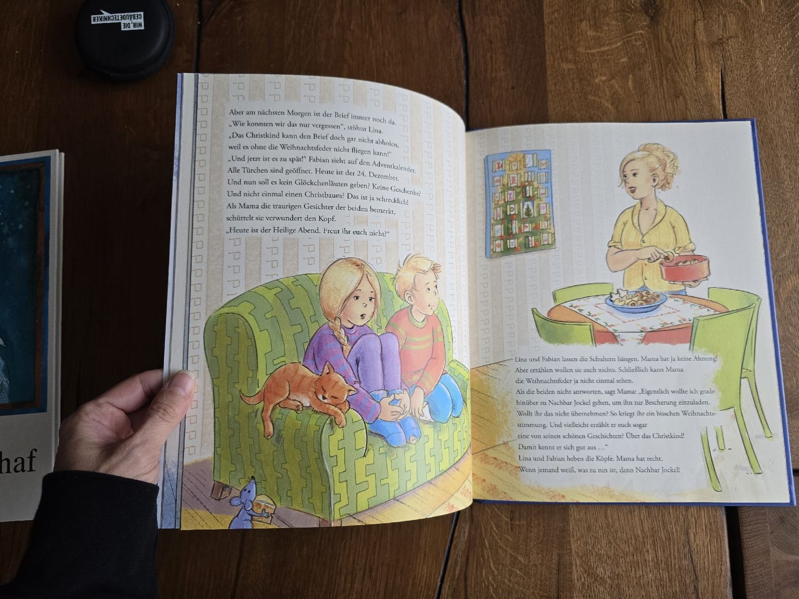 Bücher: Kinderbuch Die goldene Weihnachtsfeder  – Gebraucht aus Wittenbach von Tigerlili 6