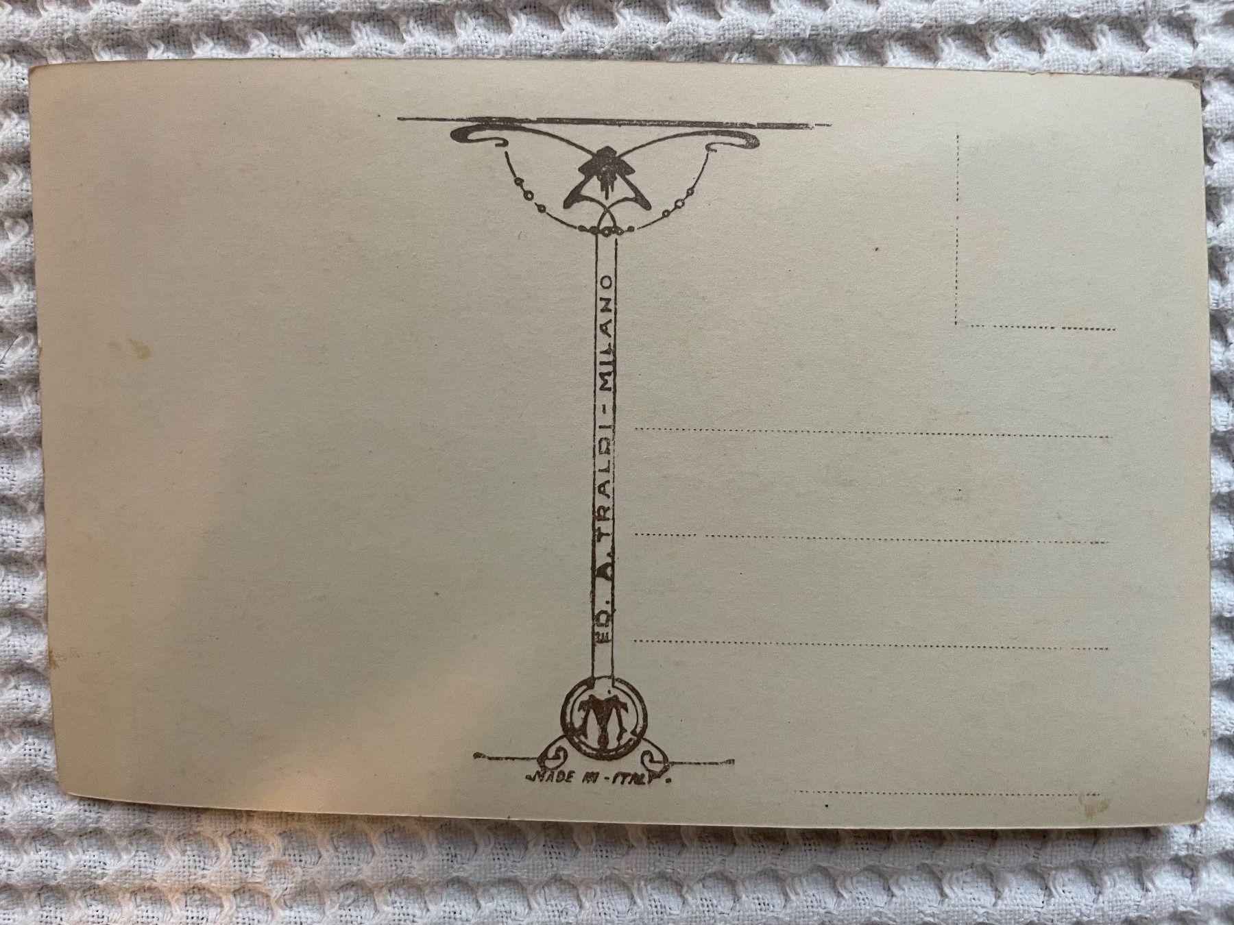 Cartoline postali: Ansichtskarte Monza Autorennen1922 – Usato da Winterthur venduto da Myrtillus 1