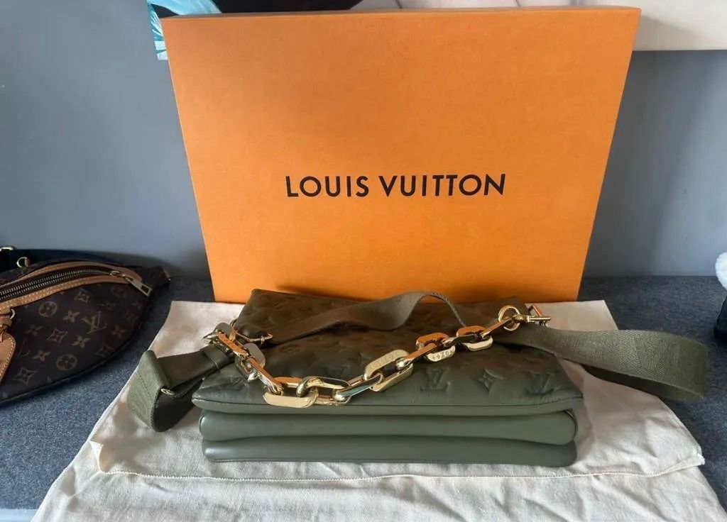 Louis Vuitton Borse da donna: Louis Vuitton Coussin, khaki – Nuovo (secondo la descrizione) da Triesen venduto da atos87 3