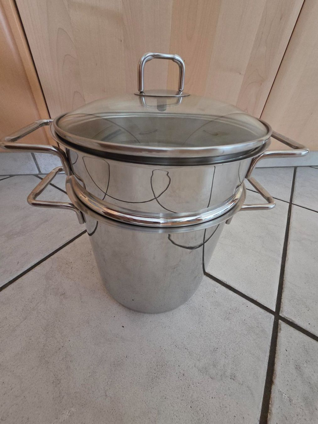 Casseroles: Kochtopf mit Nudeleinsatz – D'occasion à Herznach par koro02
