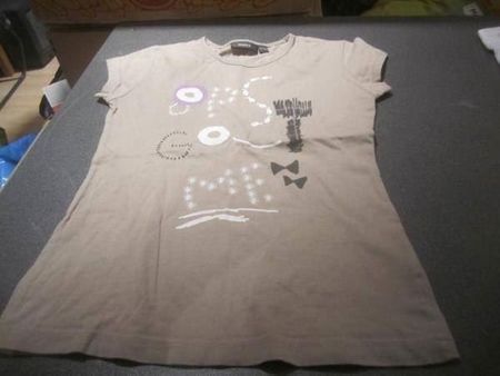 T-Shirt Grösse 134/140, beige, Mexx