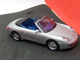 ab 5.--  Porsche 911 Cabrio -silber - von High Speed - schön
