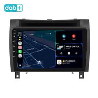 Autoradio Mercedes SLK DAB+ Carplay Android Navi 9 Zoll