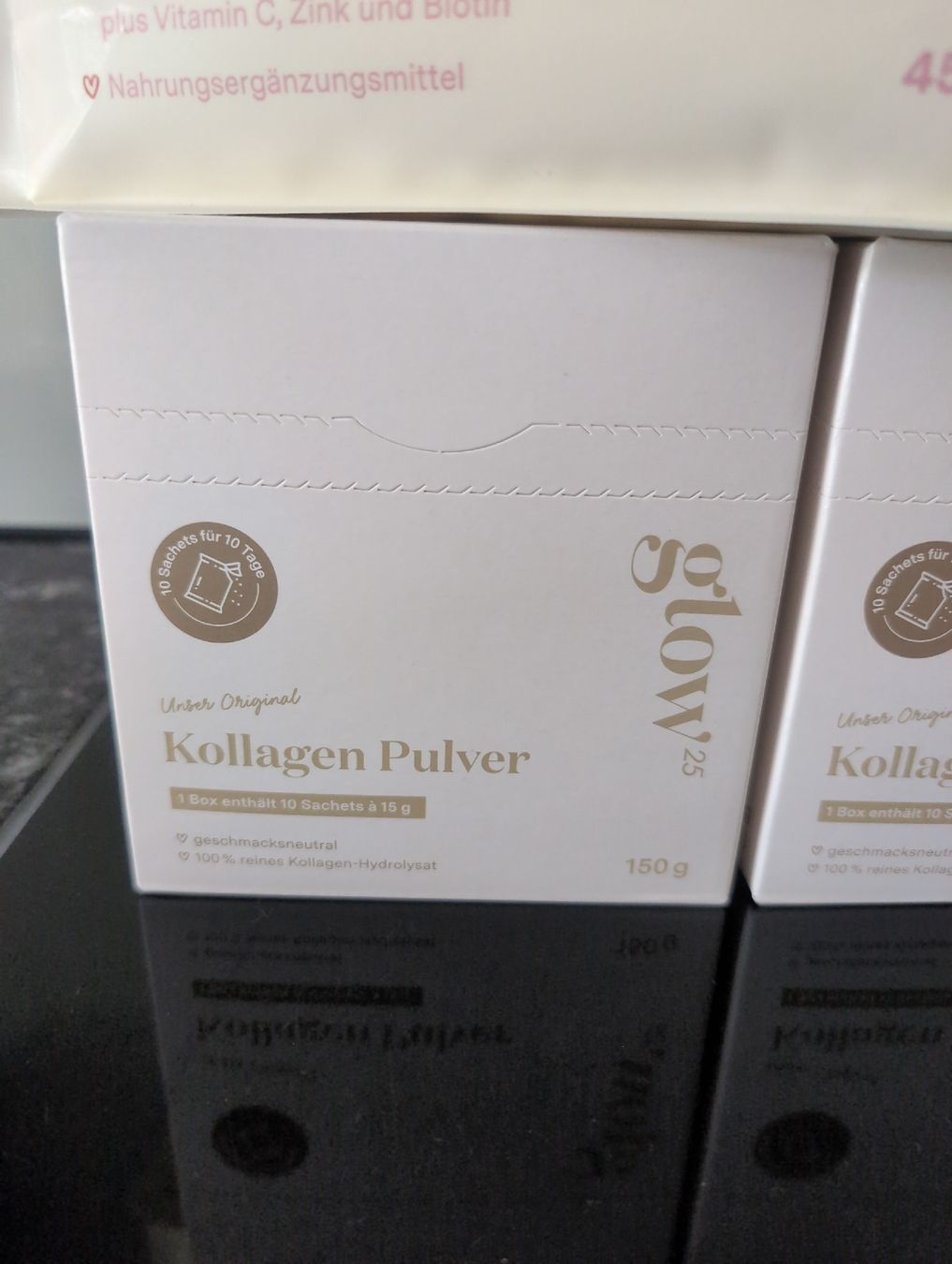 Lebensmittel & Spezialitäten: Glow25 Kollagen Pulver und Plus – Neu und originalverpackt aus Alberswil von __colafroeschli__ 1