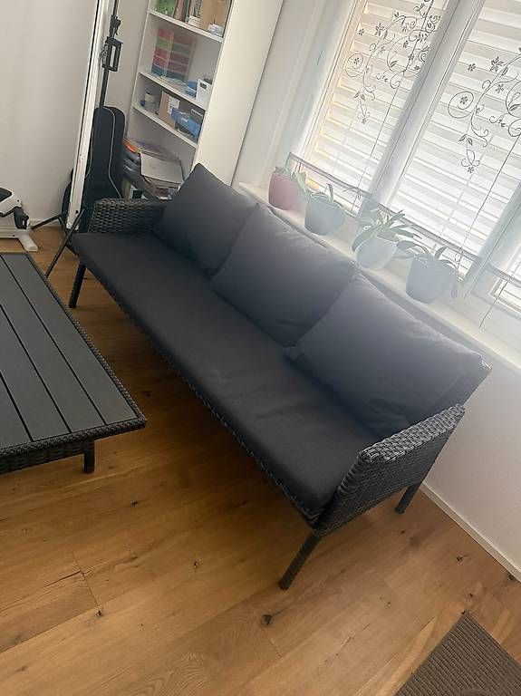 Sofas: Lounge-Set Anthrazit  wie neu  4-teilig – Gebraucht aus Dällikon von nit_l52s 3
