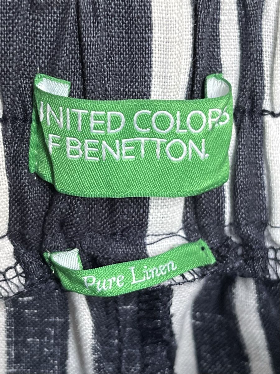 Benetton Hosen: Pantalon en lin BENETTON – Gebraucht aus Lausanne von micou47 2