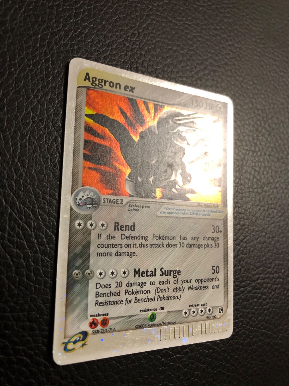 Pokémon Carte collezionabili: 2003 Ex Sandstorm Aggron ex 95/100 Ab 1 – Usato da Paradiso venduto da Pkmn10 2