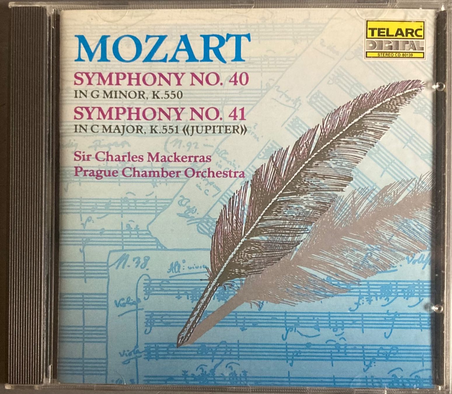 CD: MOZART..... - SYMPHONY NOS. 40 & 41 – Usato da Poliez-Pittet venduto da Newtown-Records