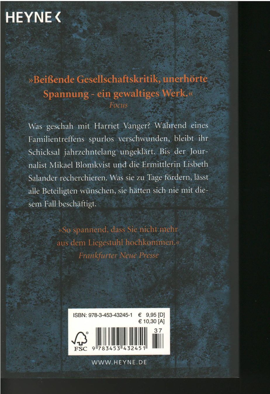 Livres: Stieg Larsson  -  Verblendung – D'occasion à Lyss par Zon 1
