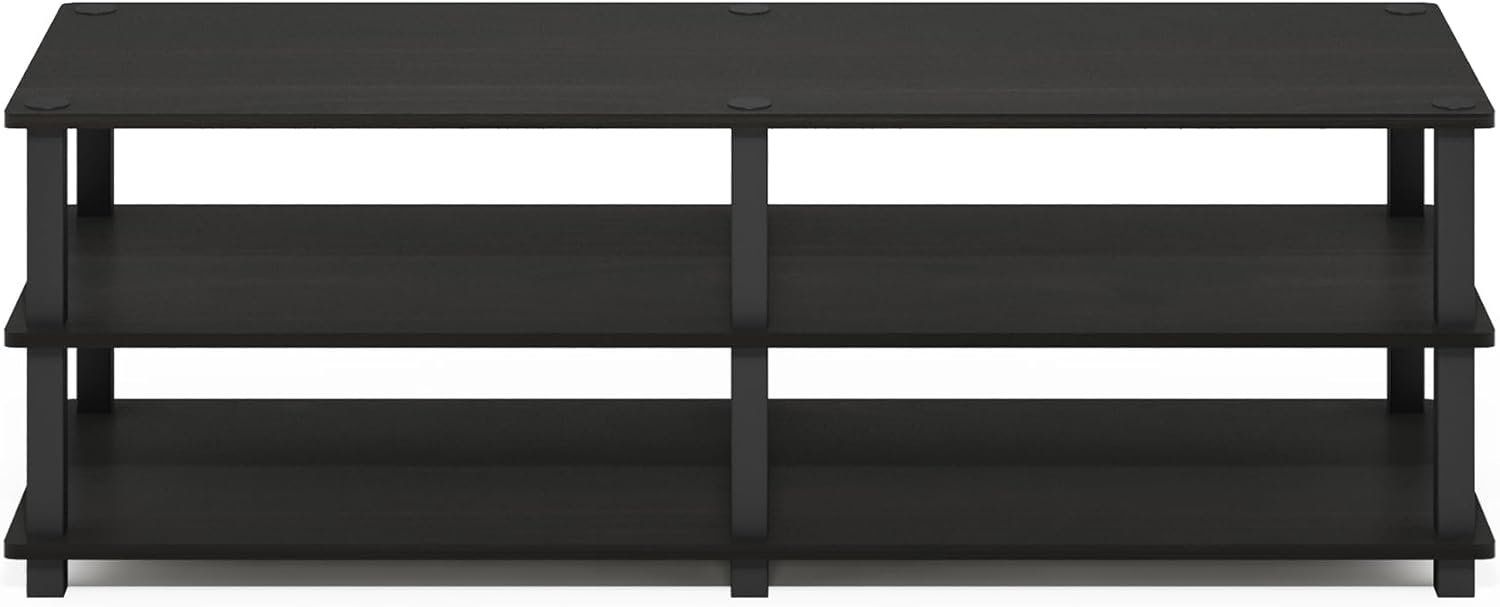 Mobili TV: TV Regal 3 Ebenen Fernsehtisch Espresso Schwarz Holz – Nuovo e nell'imballaggio originale da Neuhausen venduto da apo_zn9s 4