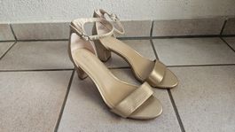 Sandalen Isabella Anselmi in gold, Grösse 40 