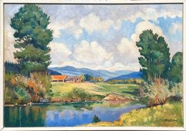 Fritz Boegli - La Birse près de Tavannes (1940)