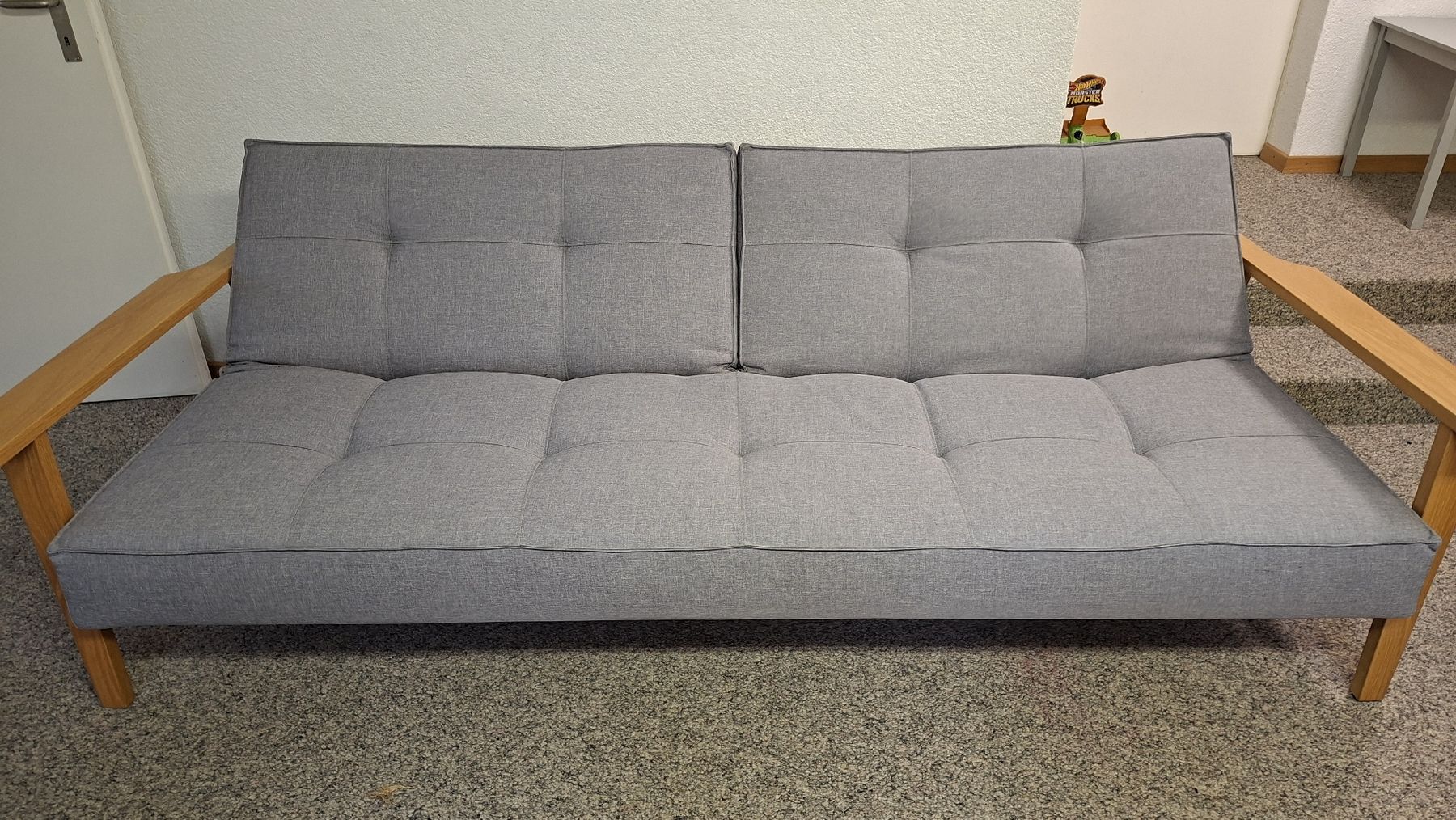 Sofas: Designer-Schlafsofa (Splitback Frej) mit Stoffbezug grau – Gebraucht aus Langenthal von Joost81 2