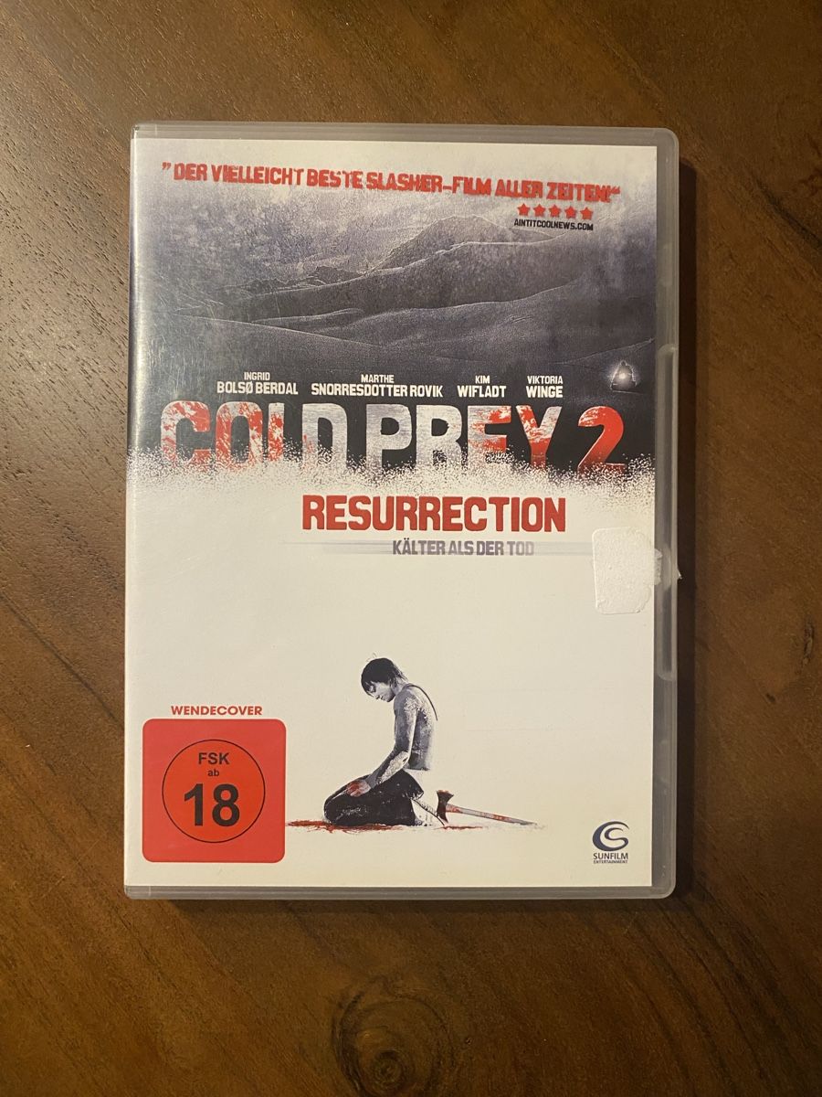 Tutti i DVDs: Cold Prey 2 Resurrection - Kälter als der Tod - DVD – Usato da Thunstetten venduto da Virus_33