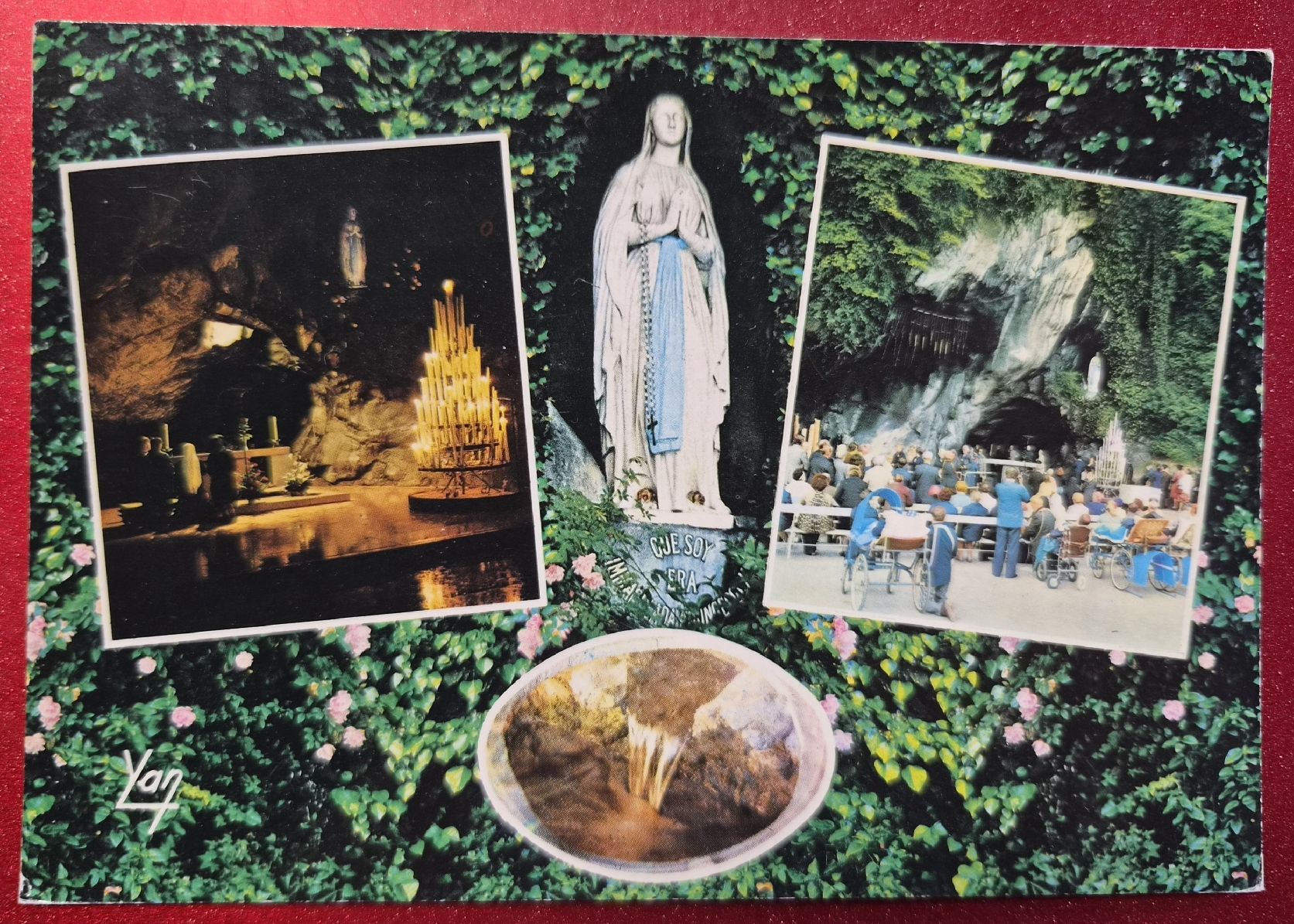 Cartoline postali: Souvenir de Lourdes 1983 – Usato da Melchnau venduto da Arthurius