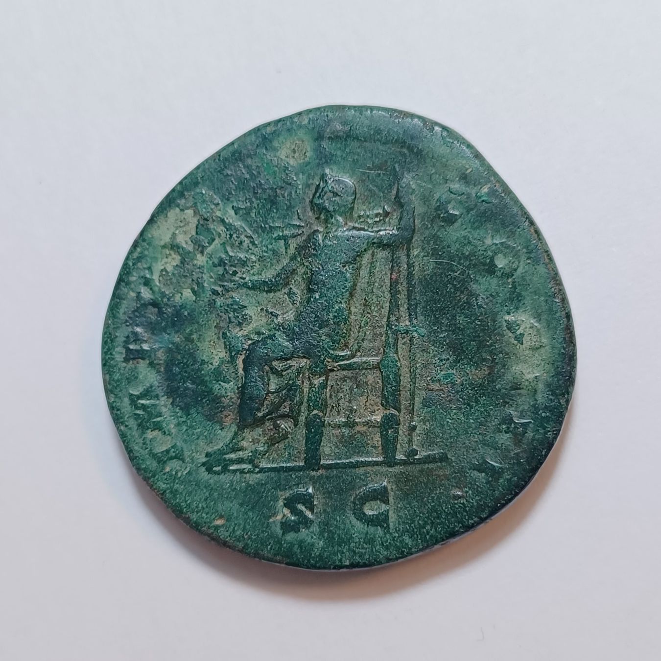 Tutti le monete: Sesterz Marcus Aurelius (161-180) Römisches Reich – Usato da Pfäffikon ZH venduto da Antike_Muenzen 1