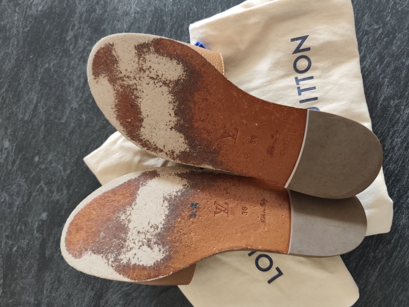 Louis Vuitton Scarpe da donna: Louis Vuitton mule 36 – Usato da Martigny venduto da Vintage-23 5