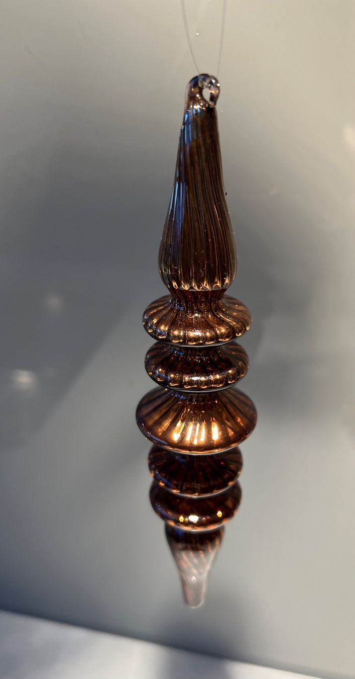 Tutte le decorazioni: 2x Dekoanhänger aus Glas – Usato da Glattpark(Opfikon) venduto da ste_n99y 3