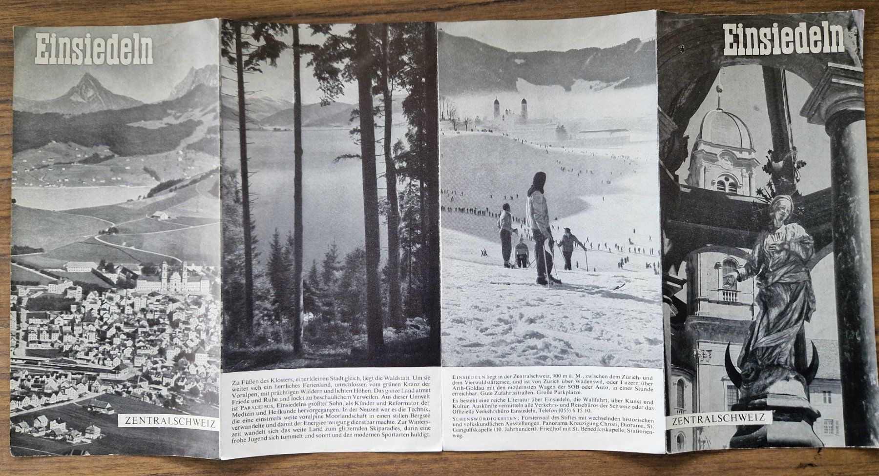 Documenti: Broschüre Einsiedeln 1960er – Usato da Mörschwil venduto da aik_x8mc 3