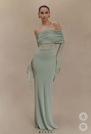 MESHKI One Shoulder Dress