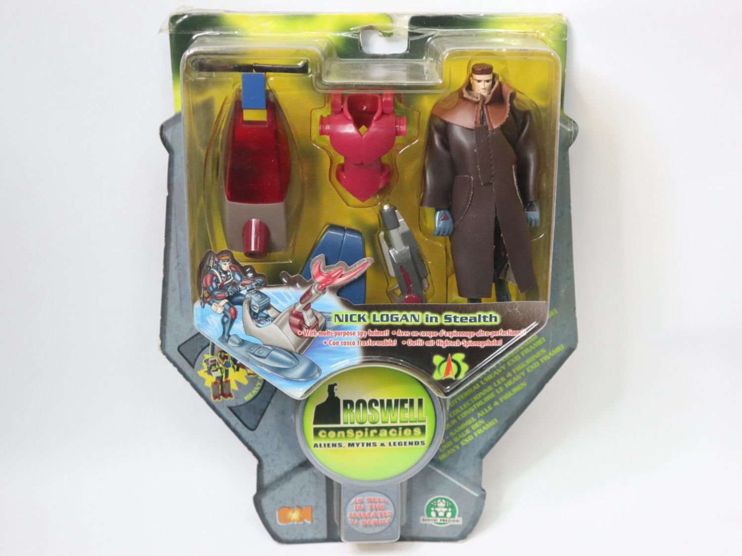 Figurines: Roswell Conspiracies Nick Logan in Stealth 2000 Alien – Neuf avec emballage d'origine à Eschenbach SG par Astalavista