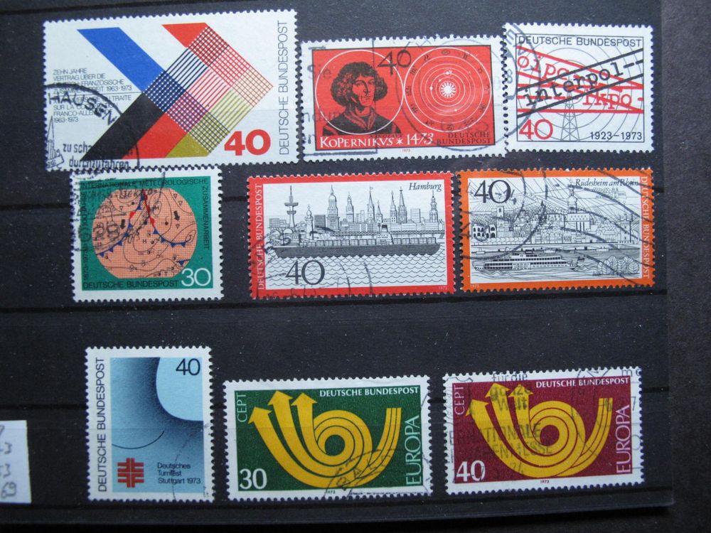 BRD 1973 Zusammenarbeit / Europa gest. Kaufen auf Ricardo