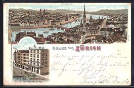 Litho Zürich, Hotel Limmatquai, Gesamta