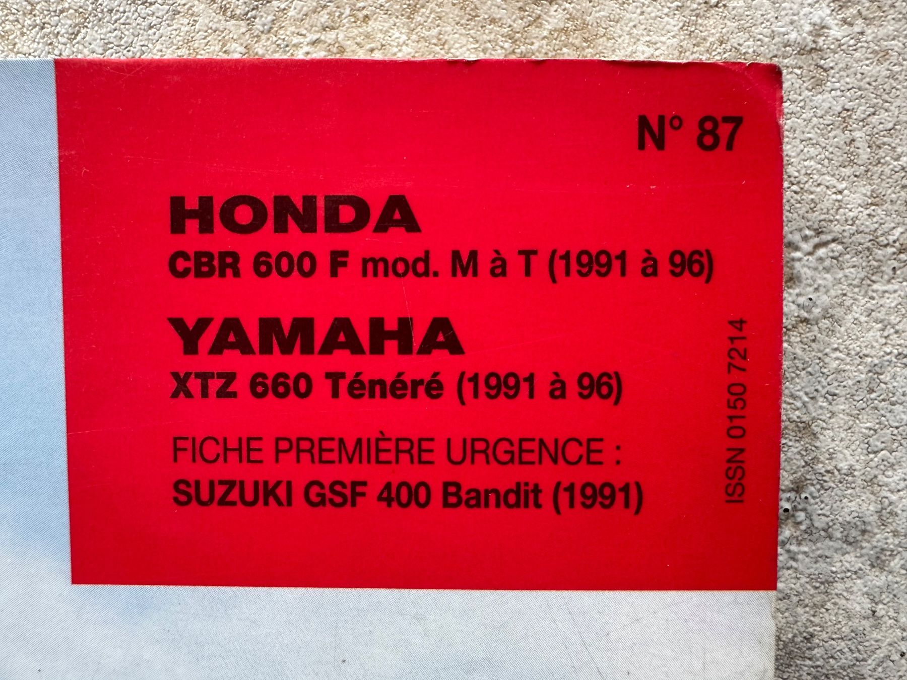 Honda Strada: Honda CBR 600 / Yamaha XTZ 660 – Usato da Morrens VD venduto da kawah2 1