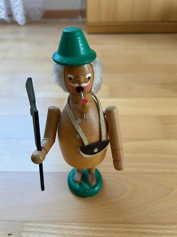 Figuren: Räuchermännchen Jäger Erzgebirge – Gebraucht aus Au SG von Zogu