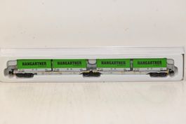 Modelleisenbahn Wagen Hanggartner Hobbytrain Spur N mit OVP
