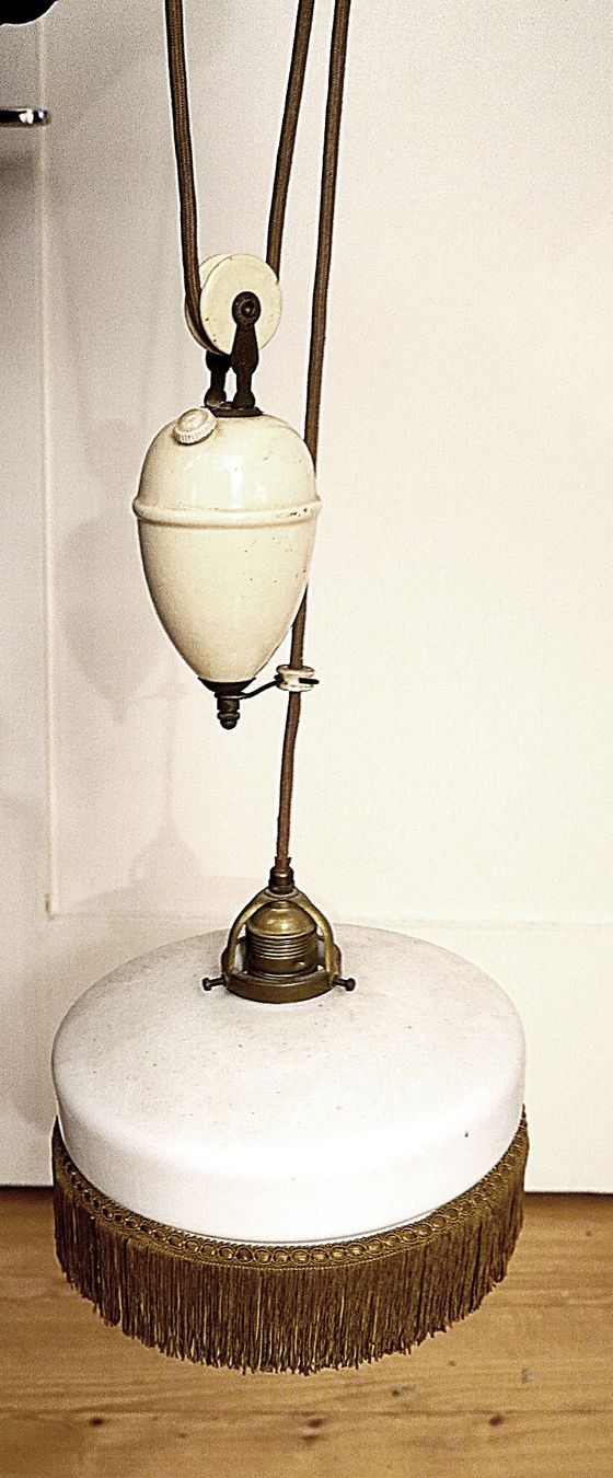 Lampadari & plafoniere: Deckenlampe mit Umlenkrolle – Usato da Baar venduto da 2cvbaar 4