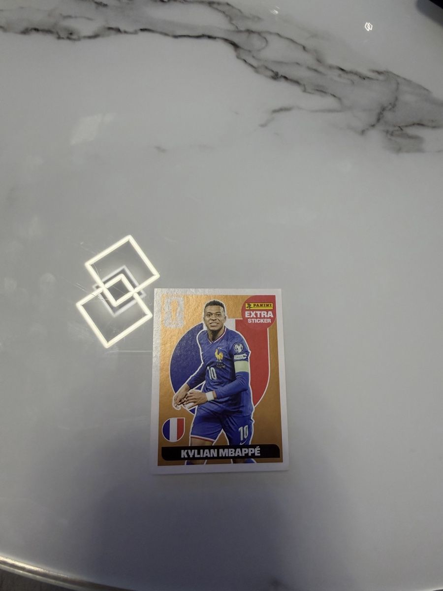 Panini Sammelbilder & Trading cards: Extra Sticker Mbappe Bronze – Neu (gemäss Beschreibung) aus Schlieren von Maria_8952