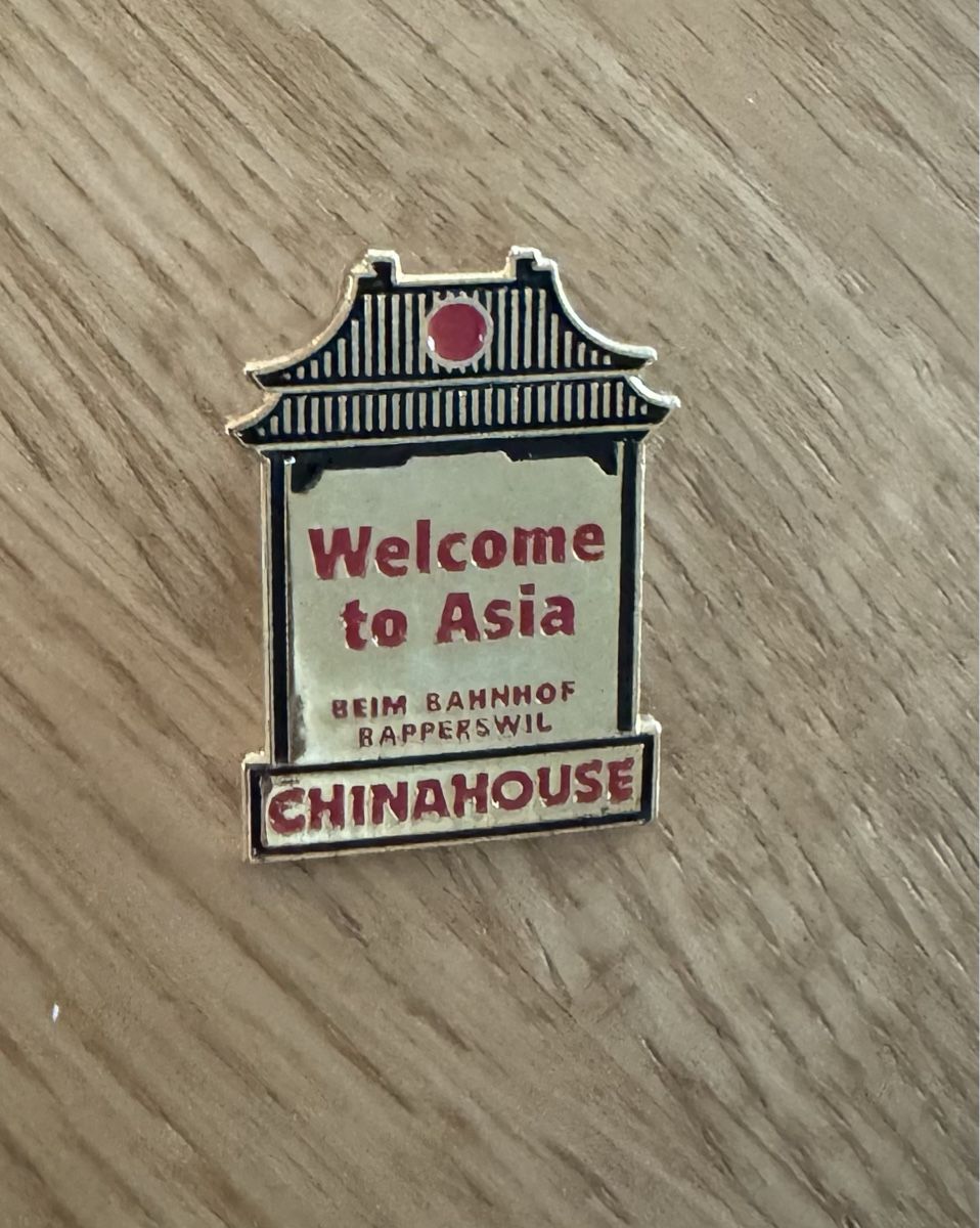 Plaketten & Abzeichen: Chinahouse Rapperswil Ansteckpin – Gebraucht aus Winkel von Schorley