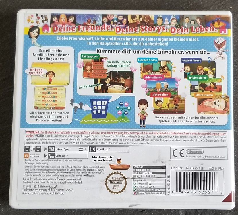 Tomodachi Life Nintendo 3ds Kaufen Auf Ricardo 5521