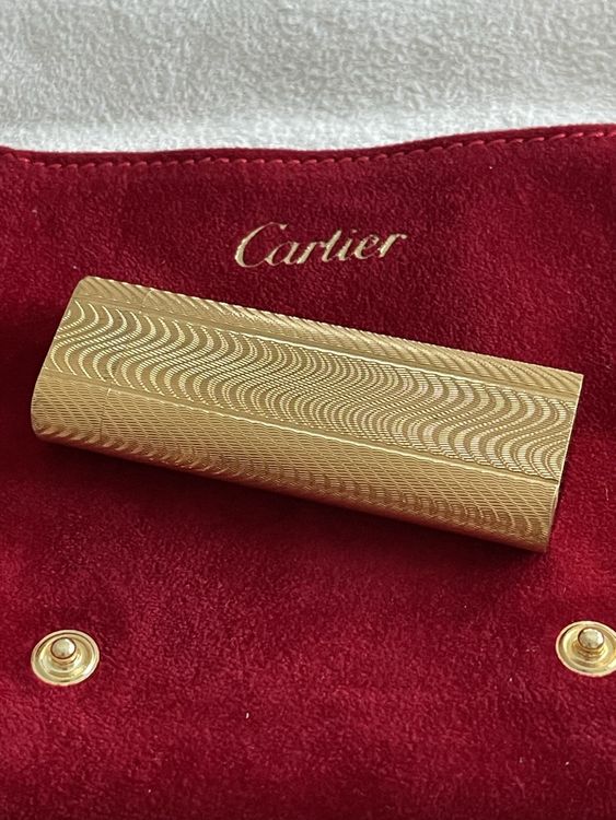 Original Vintage Cartier Feuerzeug ab Service bei Cartier CH