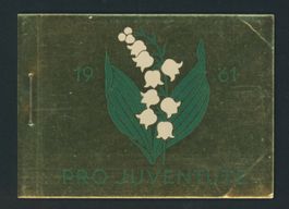 1961, Pro Juventute, Markenheft **