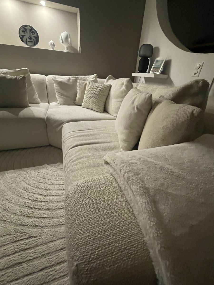 Sofas: Ecksofa Wohnlandschaft Stoff. Gut erhalten – Gebraucht aus Buchs AG von vec_82fw 3