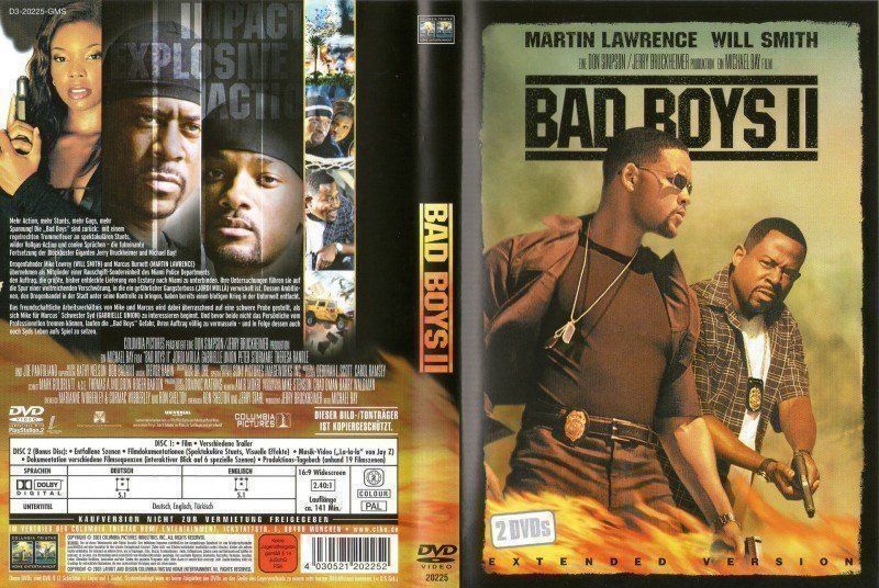 Tutti i DVDs: Bad Boys II - Extended Version - 2 DVDs – Usato da THERWIL venduto da Fcbbasel
