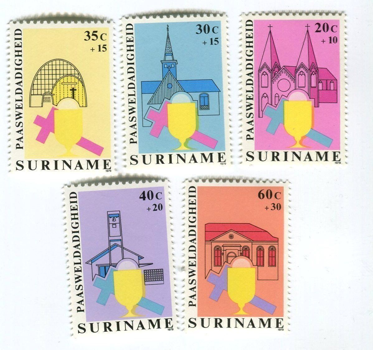 Alle Briefmarken: Briefmarken "Ostern". Suriname – Neu und originalverpackt aus Basel von Butsch5