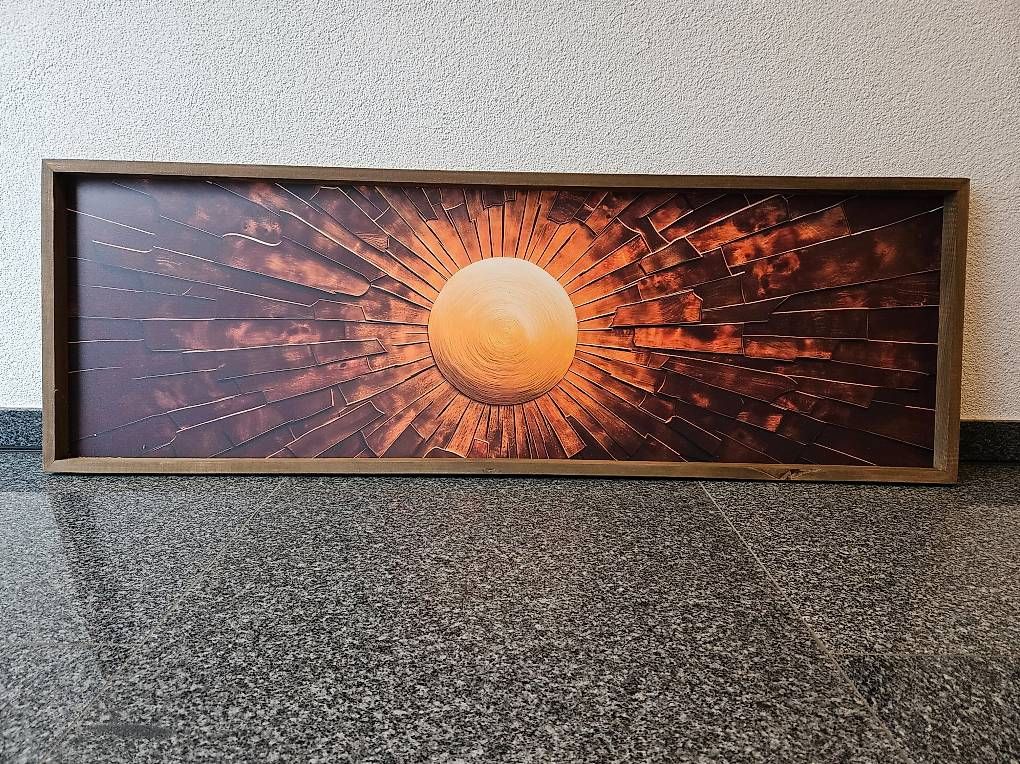 Cornici: Bilderrahmen Sonne 120x40 cm neu – Usato da Mumpf venduto da ivd_y8hf 1