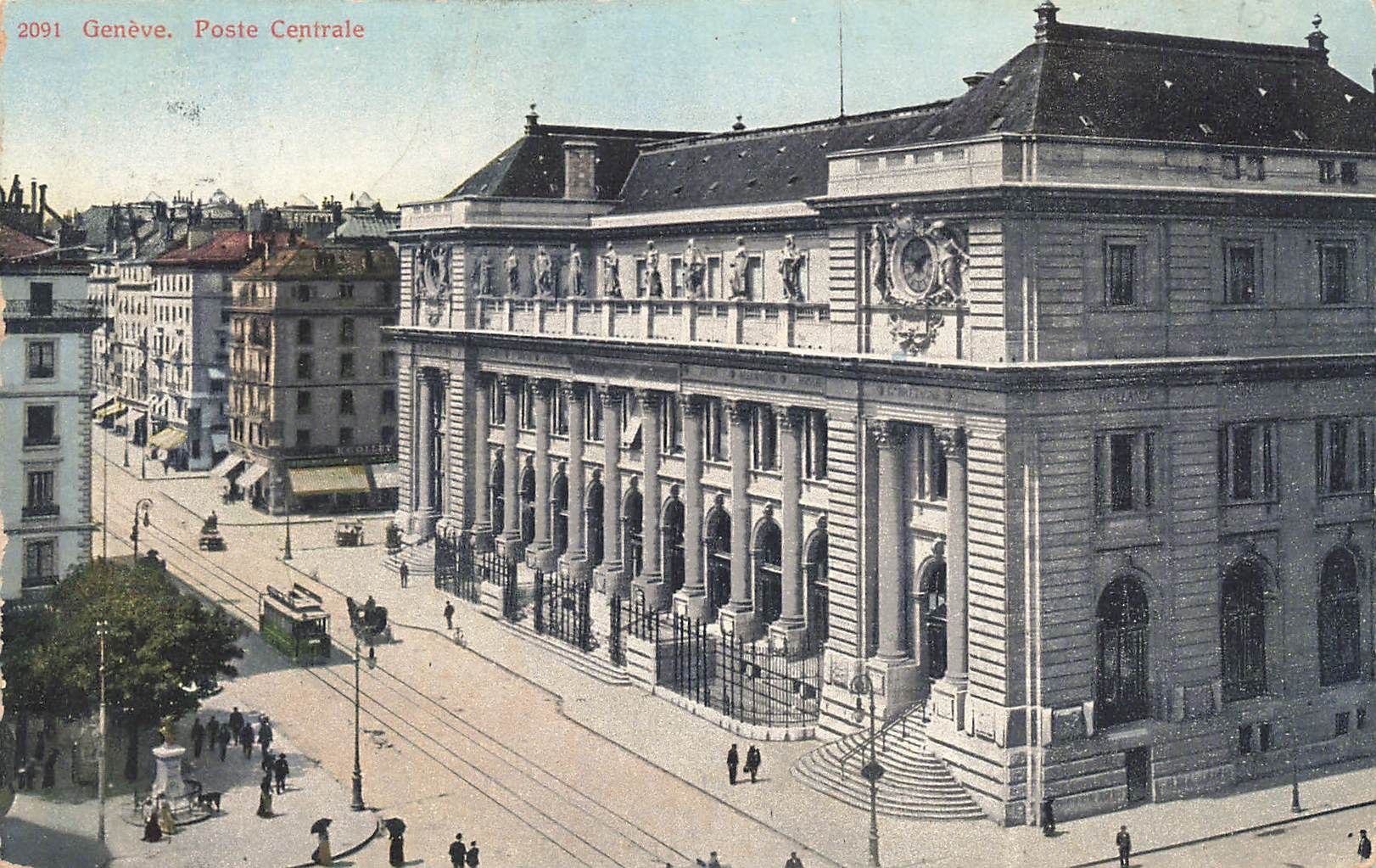 Ansichtskarten: Geneve Tram Straßenbahnen – Gebraucht aus Biasca von Blenio71