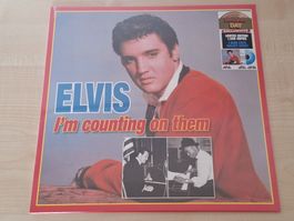Elvis Presley I'm Counting On Them LP Splatter Vinyltter