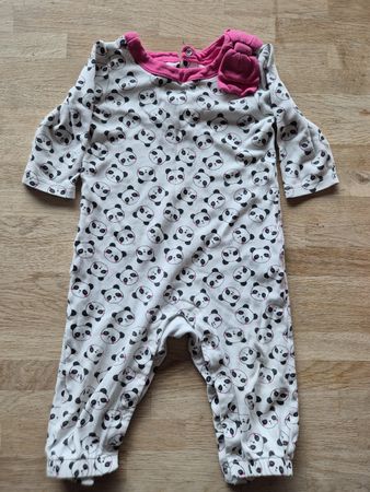 Baby Strampler Panda Grösse 12-18 Monate 