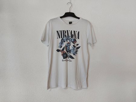 Nirvana T-Shirt Grösse S  mit Print 